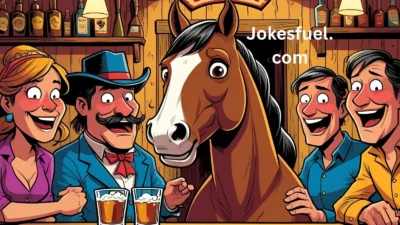 A Horse Walks Into a Bar Joke