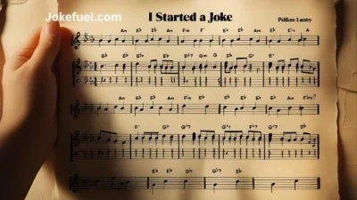 I Started a Joke Chords