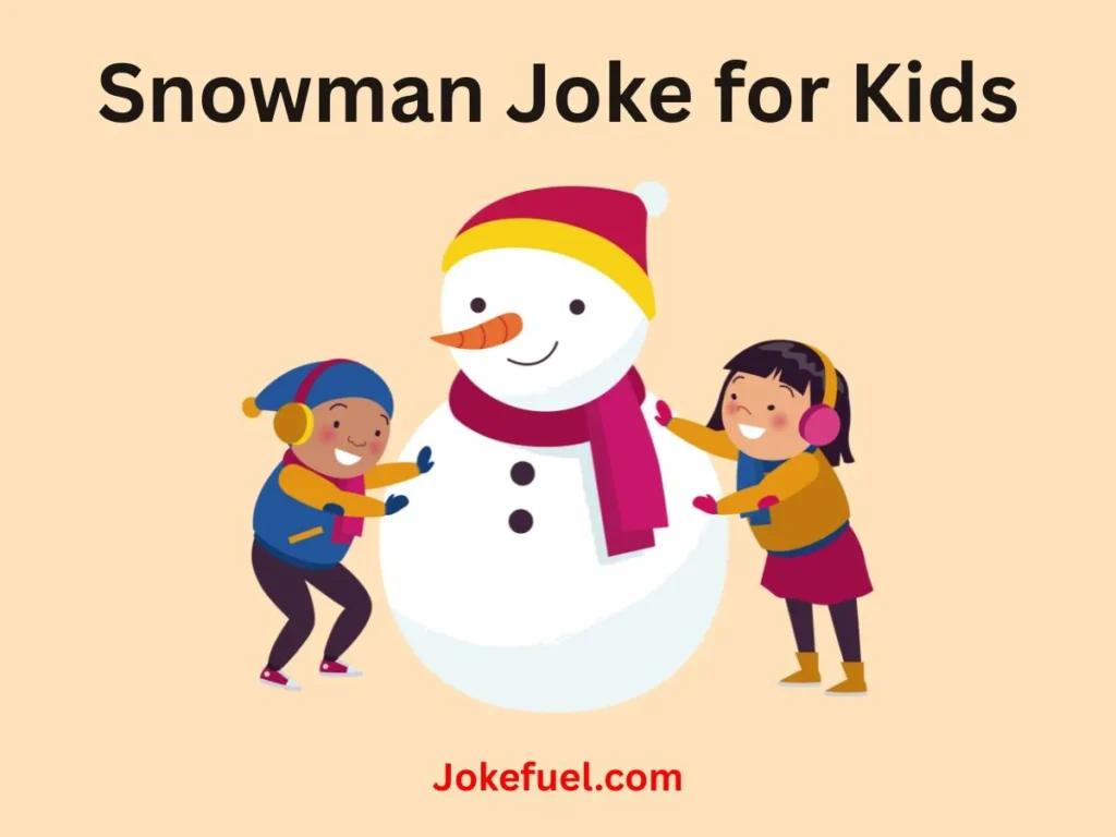 Snowman Joke for Kids