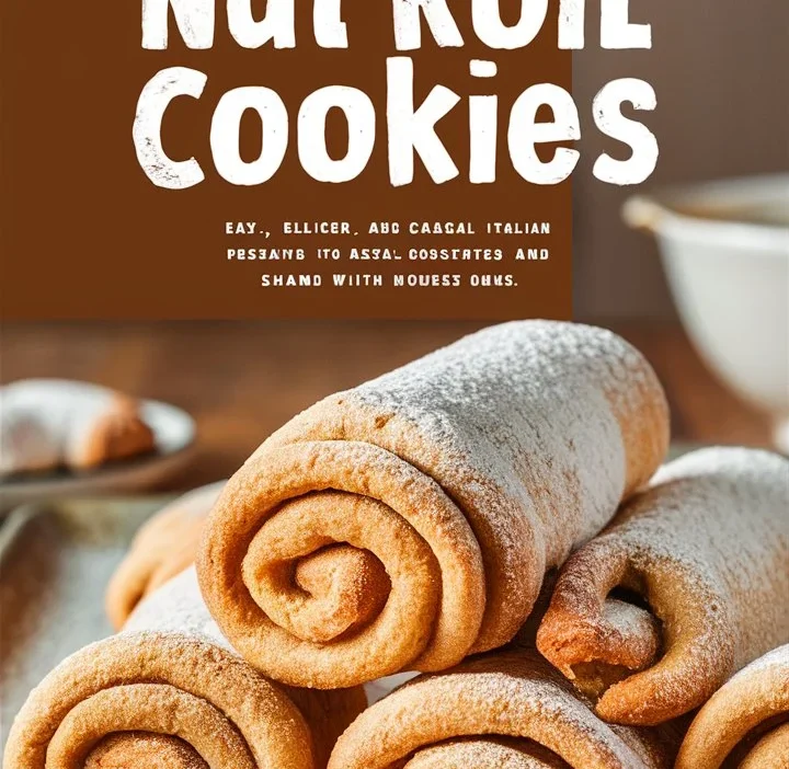 Italian Nut Roll Cookies
