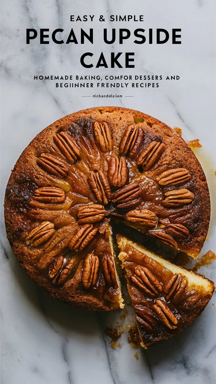 Pecan Upside Down Cake